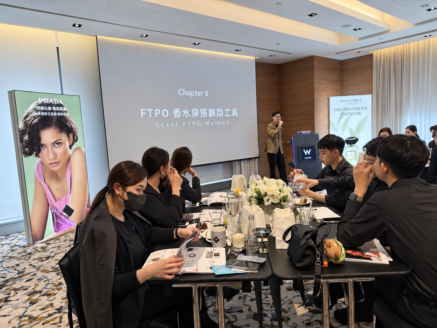 FTPO 香水穿搭顧問工具現場培訓，AI 輔助修圖